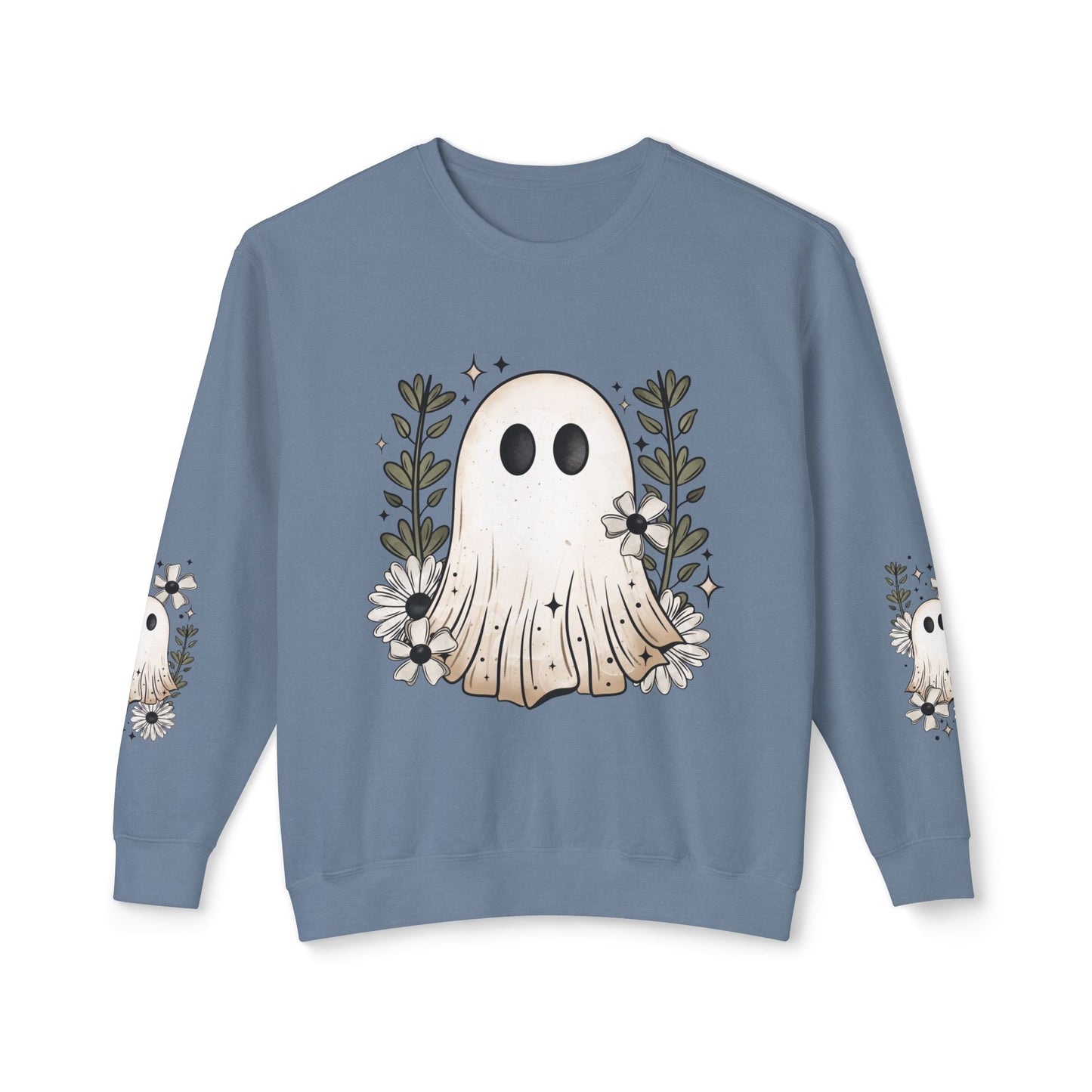 Floral Ghost Lightweight Crewneck