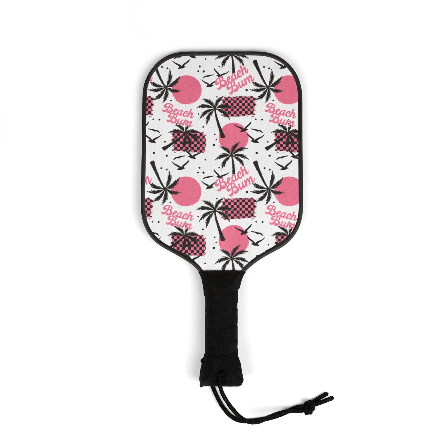 Beach Bum (Pink) Pickleball Paddle Set with Balls