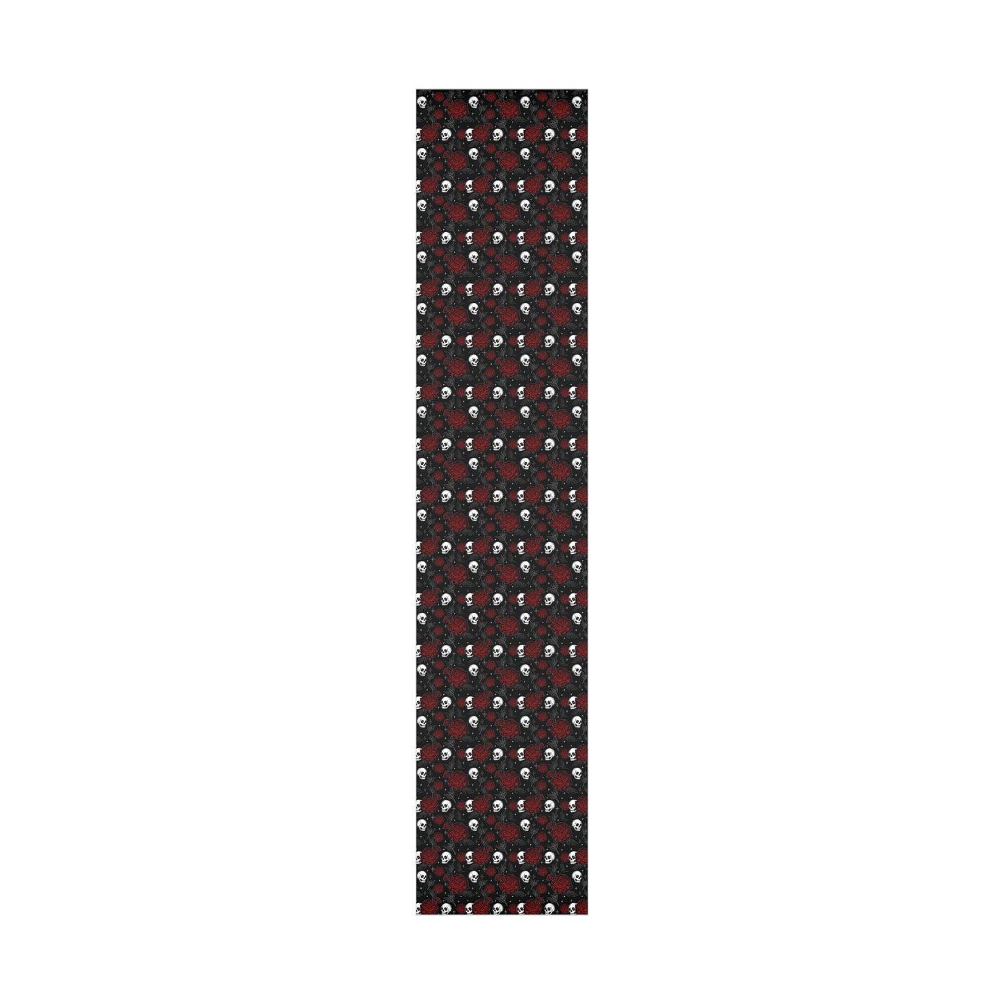 Skull and Roses Gift Wrap Papers