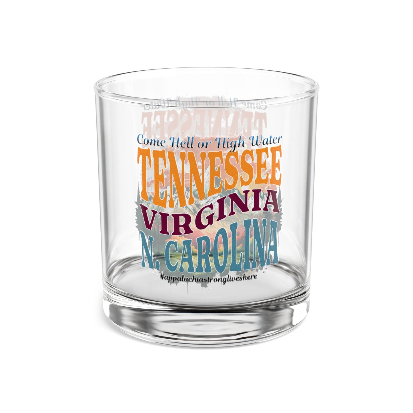 Come Hell or High Water Rocks Glass, 10oz