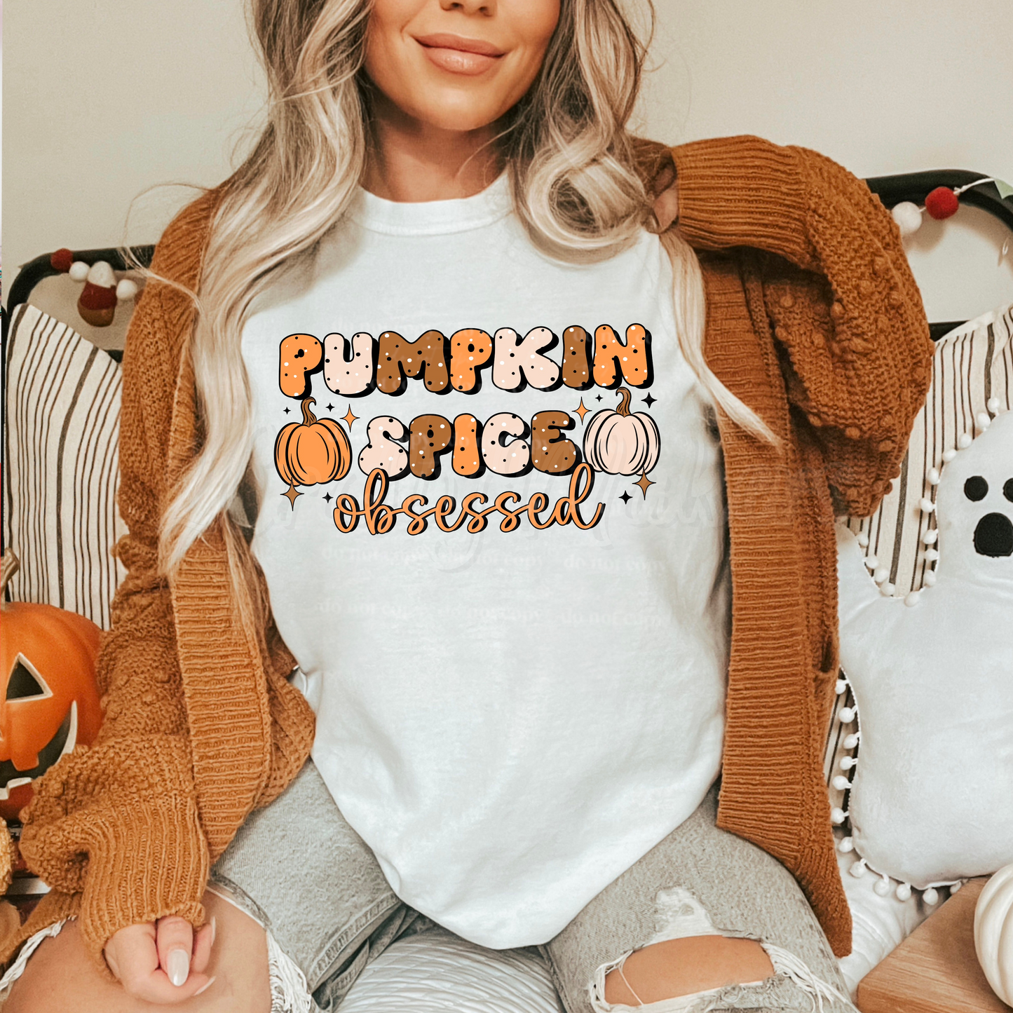 Pumpkin Spice Obsessed Design Only