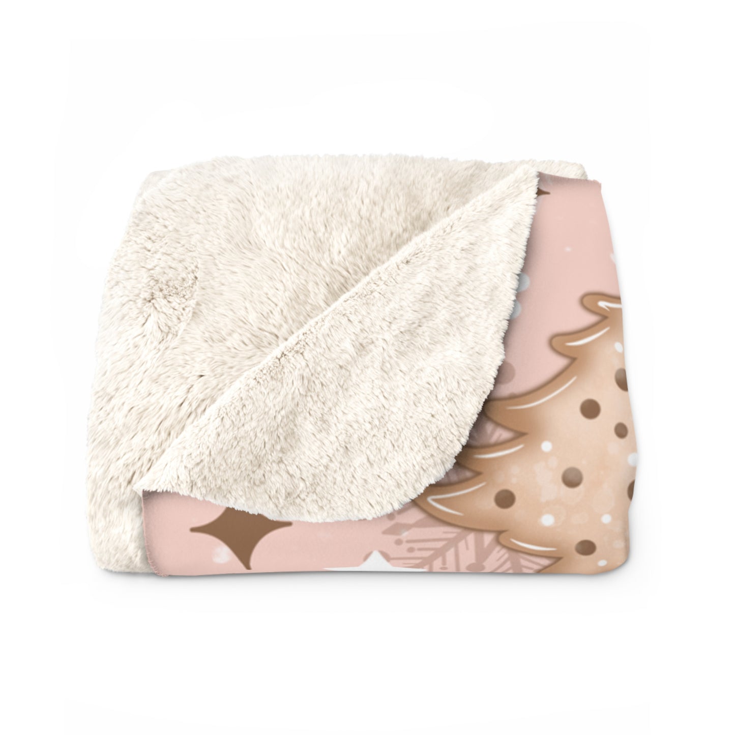 Christmas Cookies Sherpa Fleece Blanket