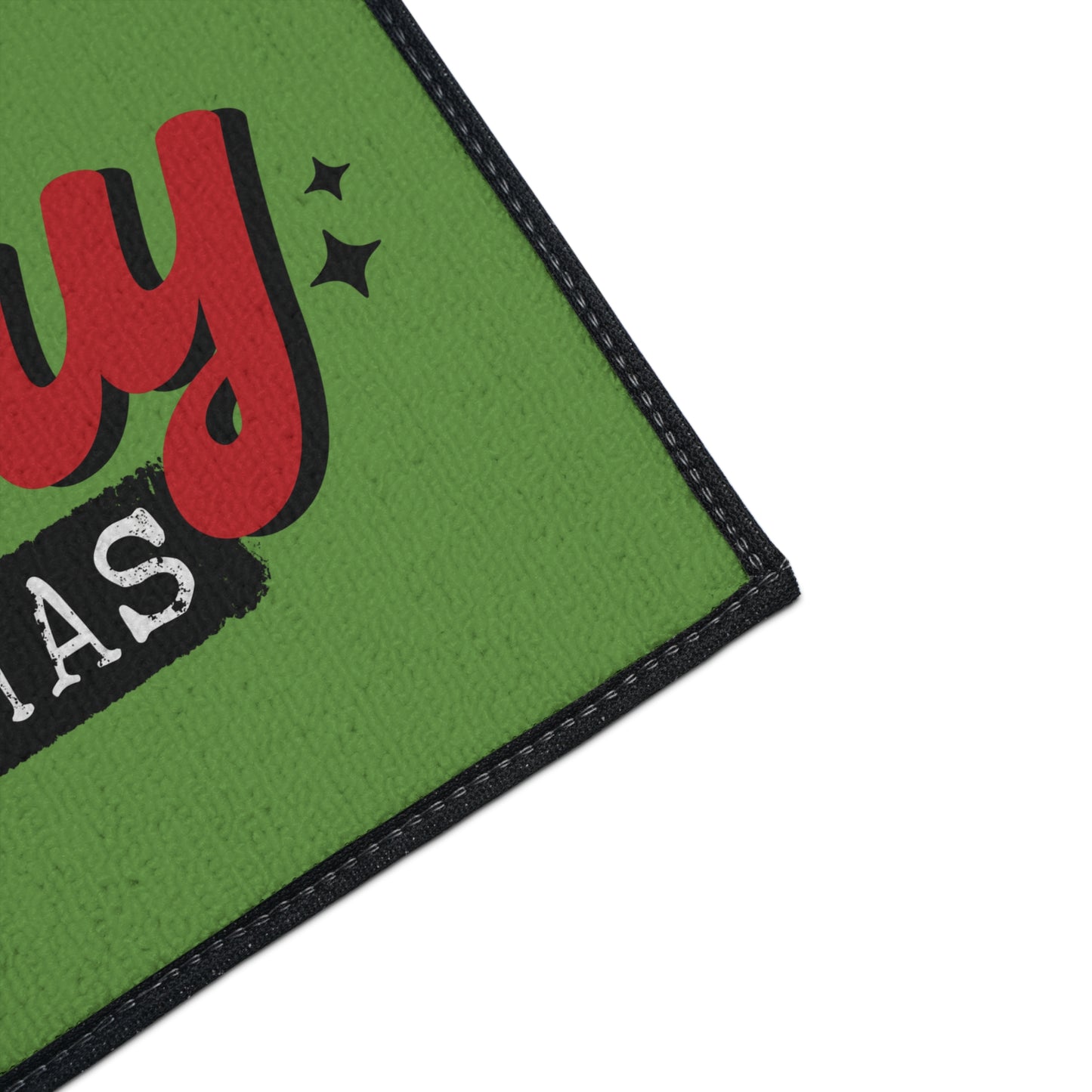Merry Christmas Floor Mat, Durable Entrance Rug, Christmas Decor, Home Welcome Mat, Christmas Welcome Mat, Seasonal Floor Mat