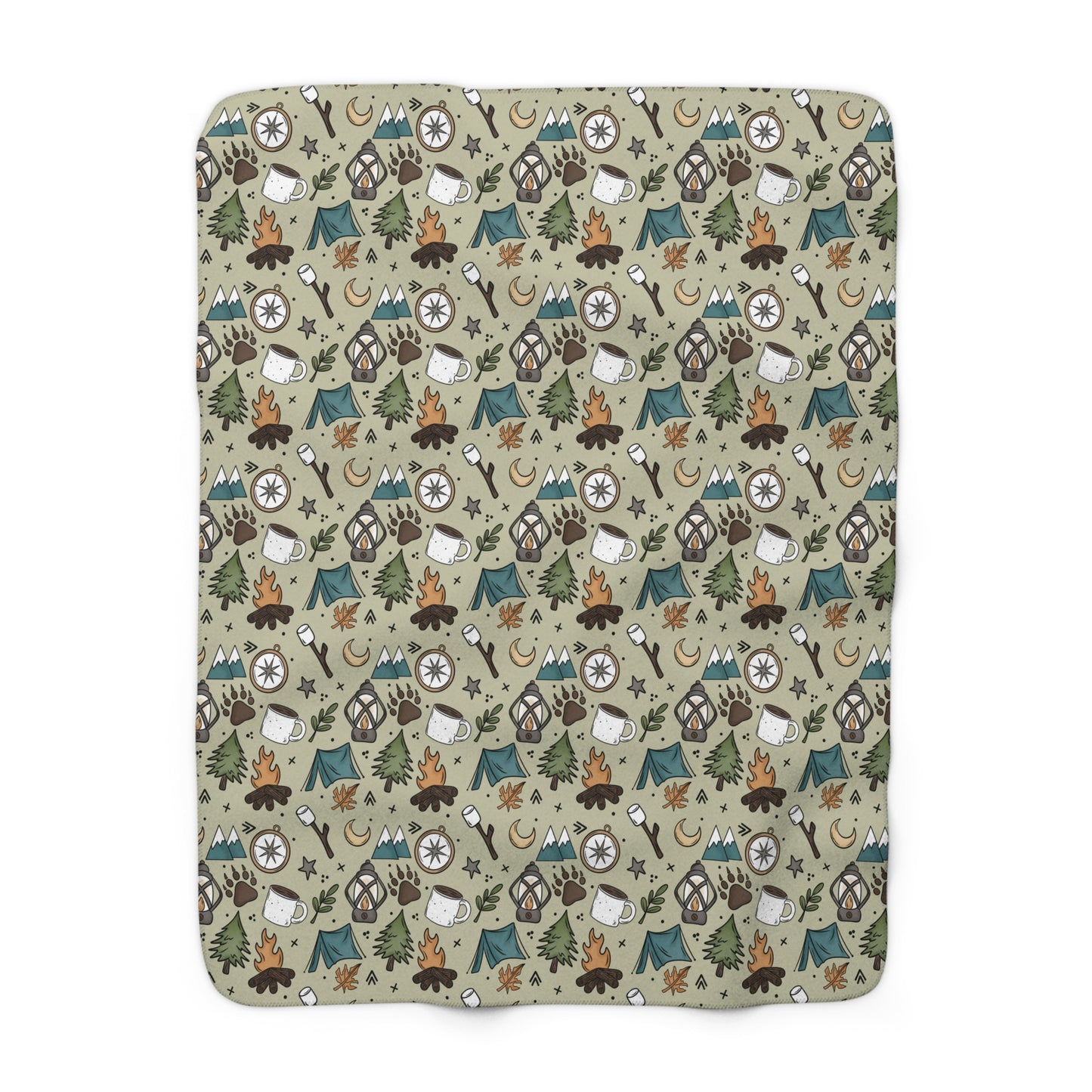 Lost Sherpa Fleece Blanket