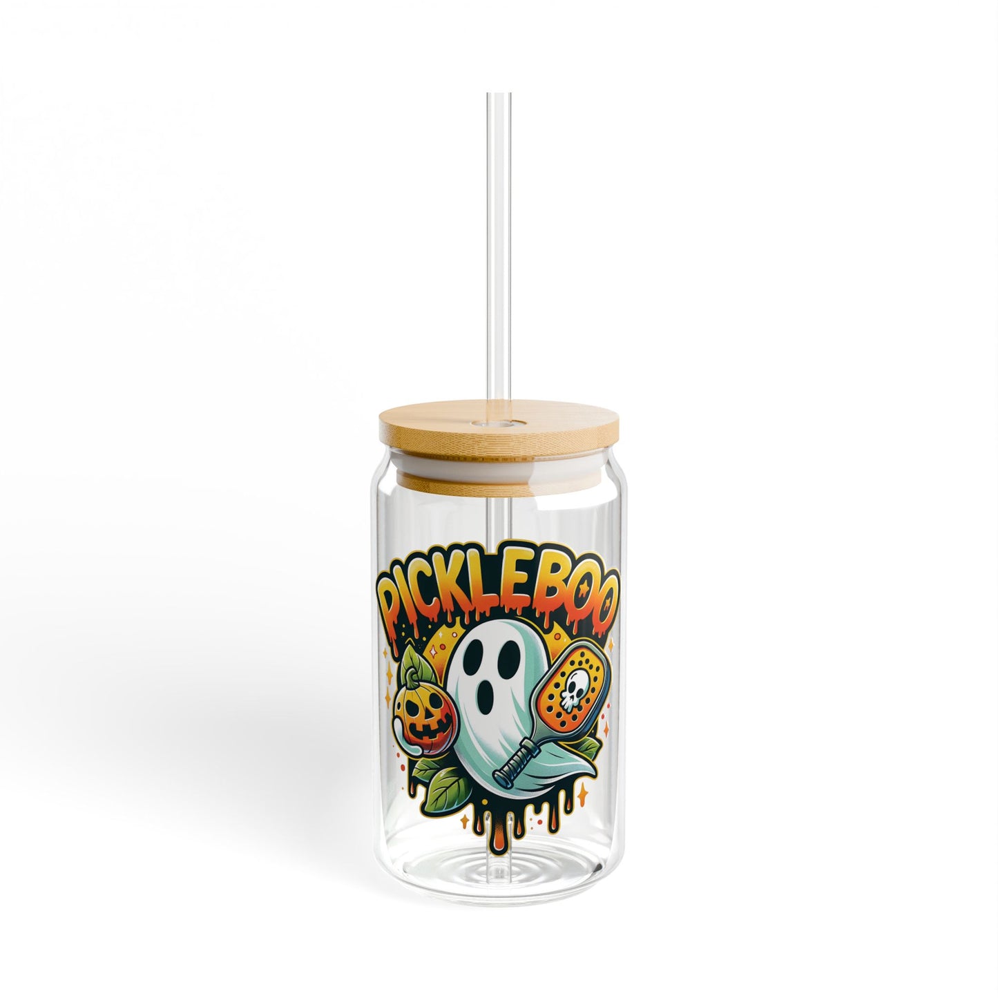 Pickleboo Sipper Glass, 16oz