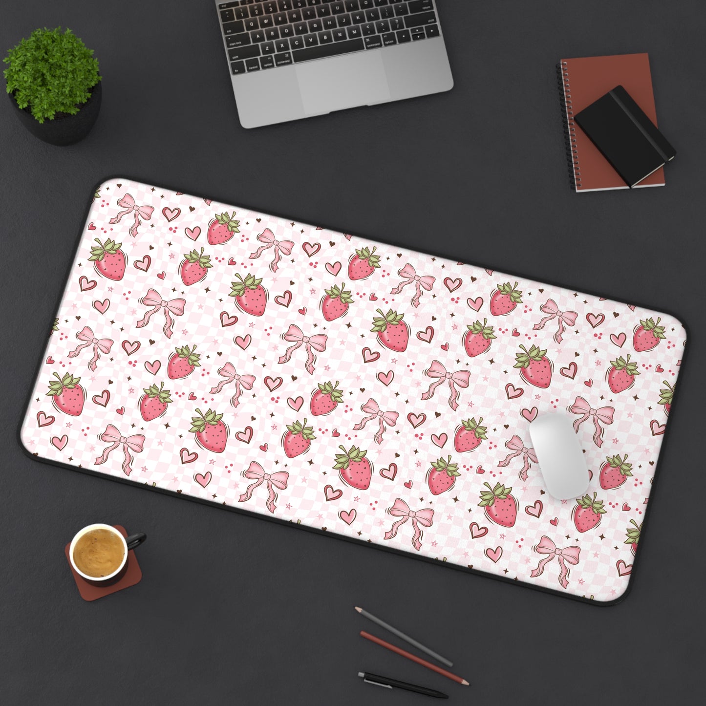 Berries & Bows Desk Mat