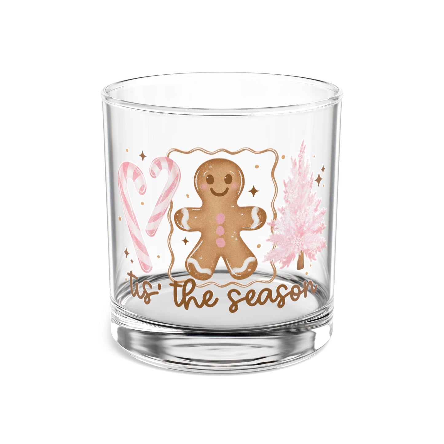 Tis the Season Rocks Glass, 10oz