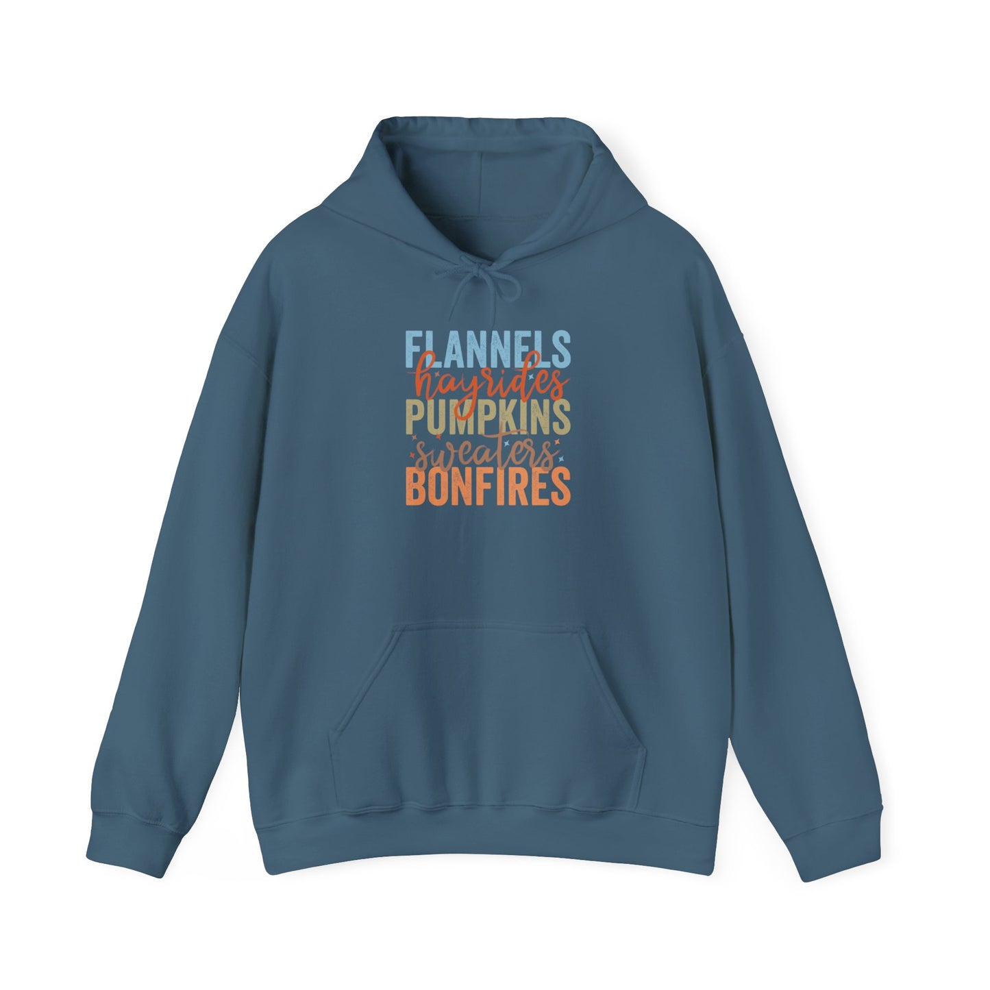 Fall Weather Hooded Sweatshirt
