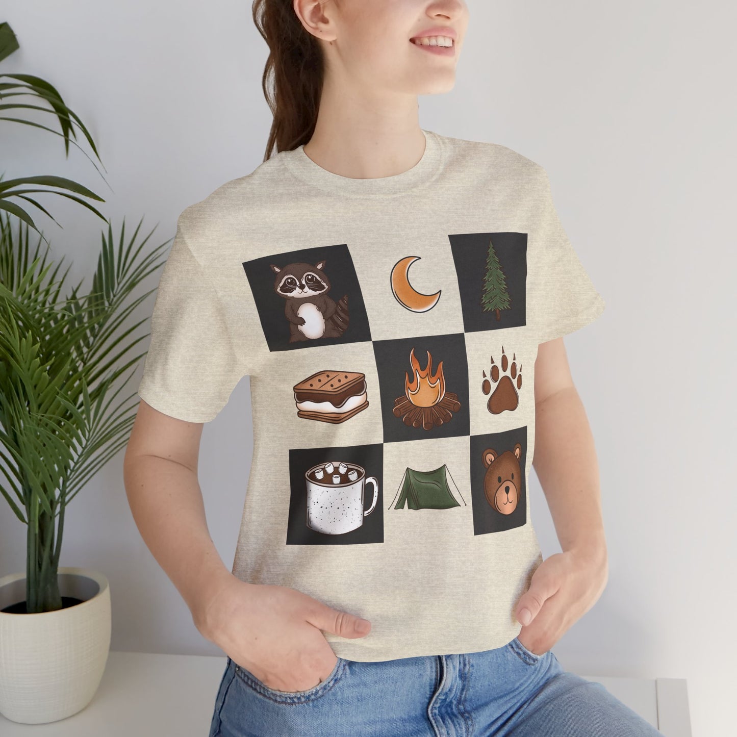 Cozy Outdoorsy Tee - Camping & Nature Vibes