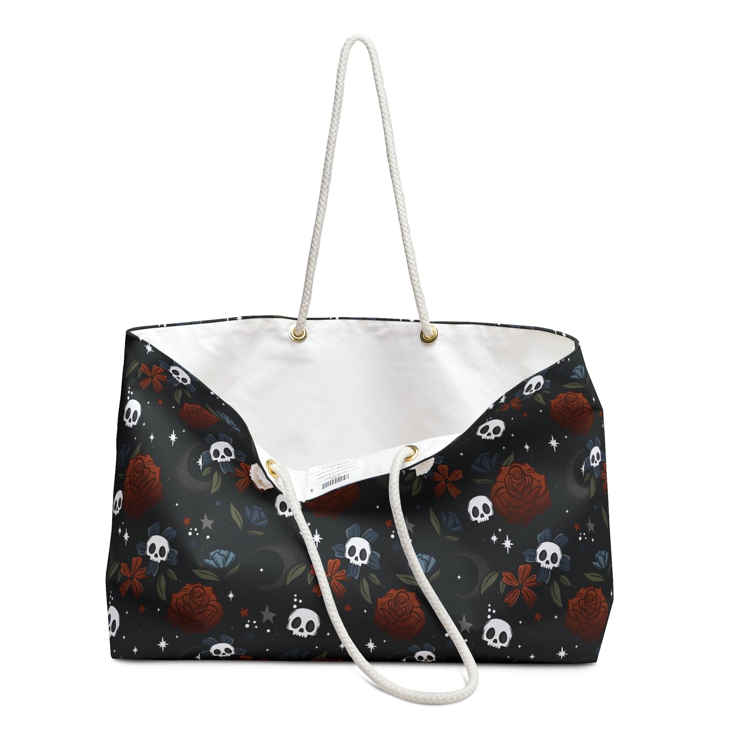 Floral Moons Weekender Bag - Eco-Friendly Travel Tote