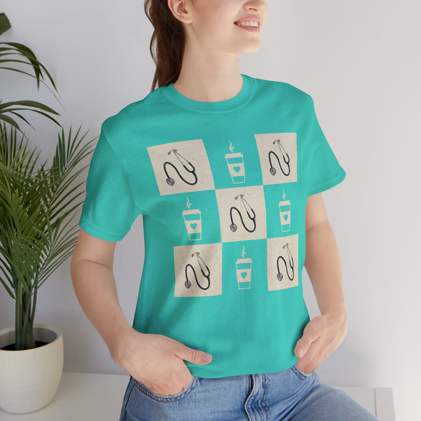 Coffee Nurse Bella Canvas Tee