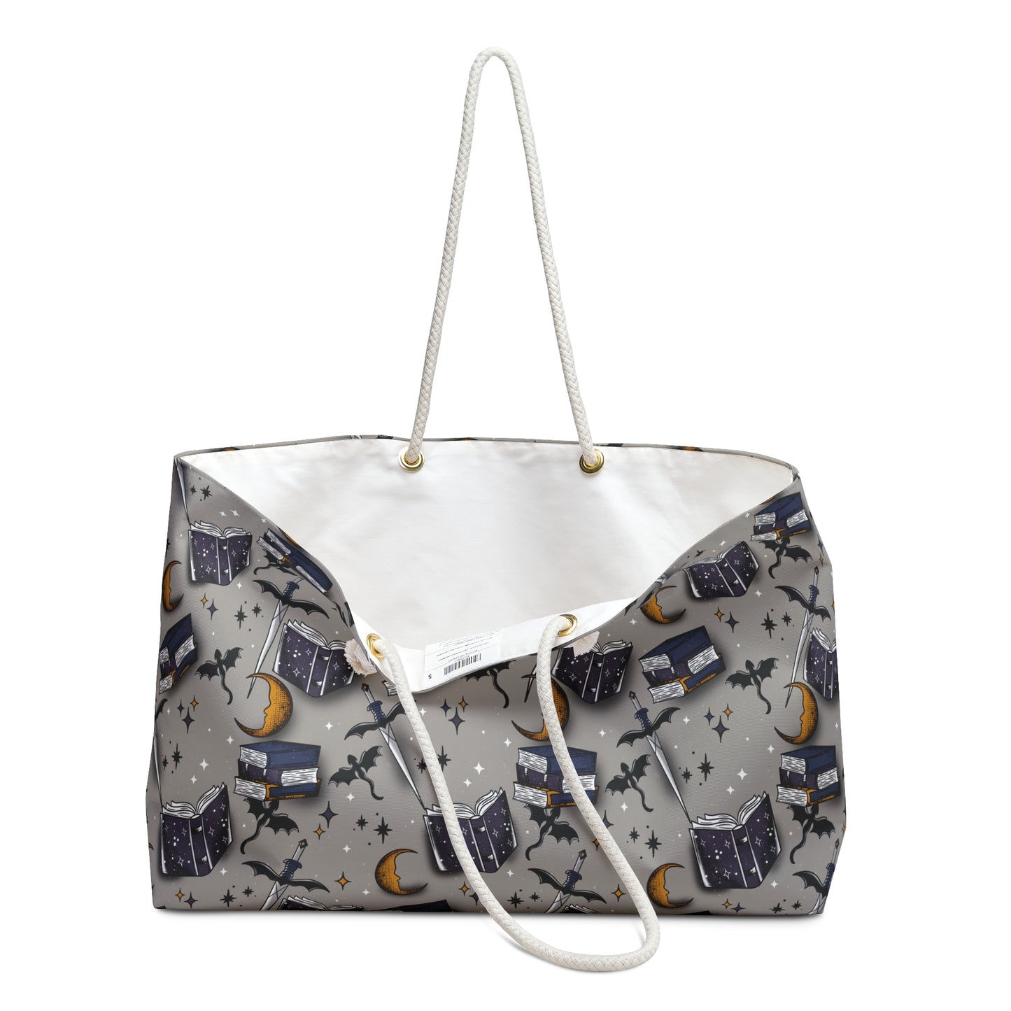 Fantasy Books Weekender Bag - Eco-Friendly Travel Tote