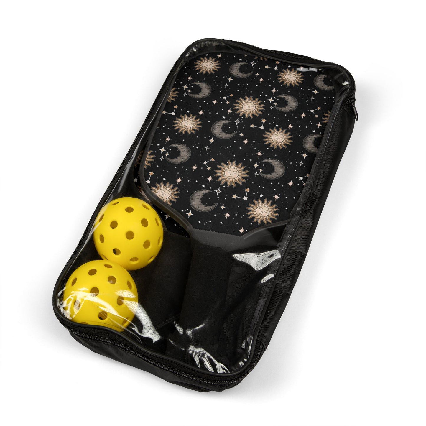 Celestial Pickleball Paddle Set with Balls