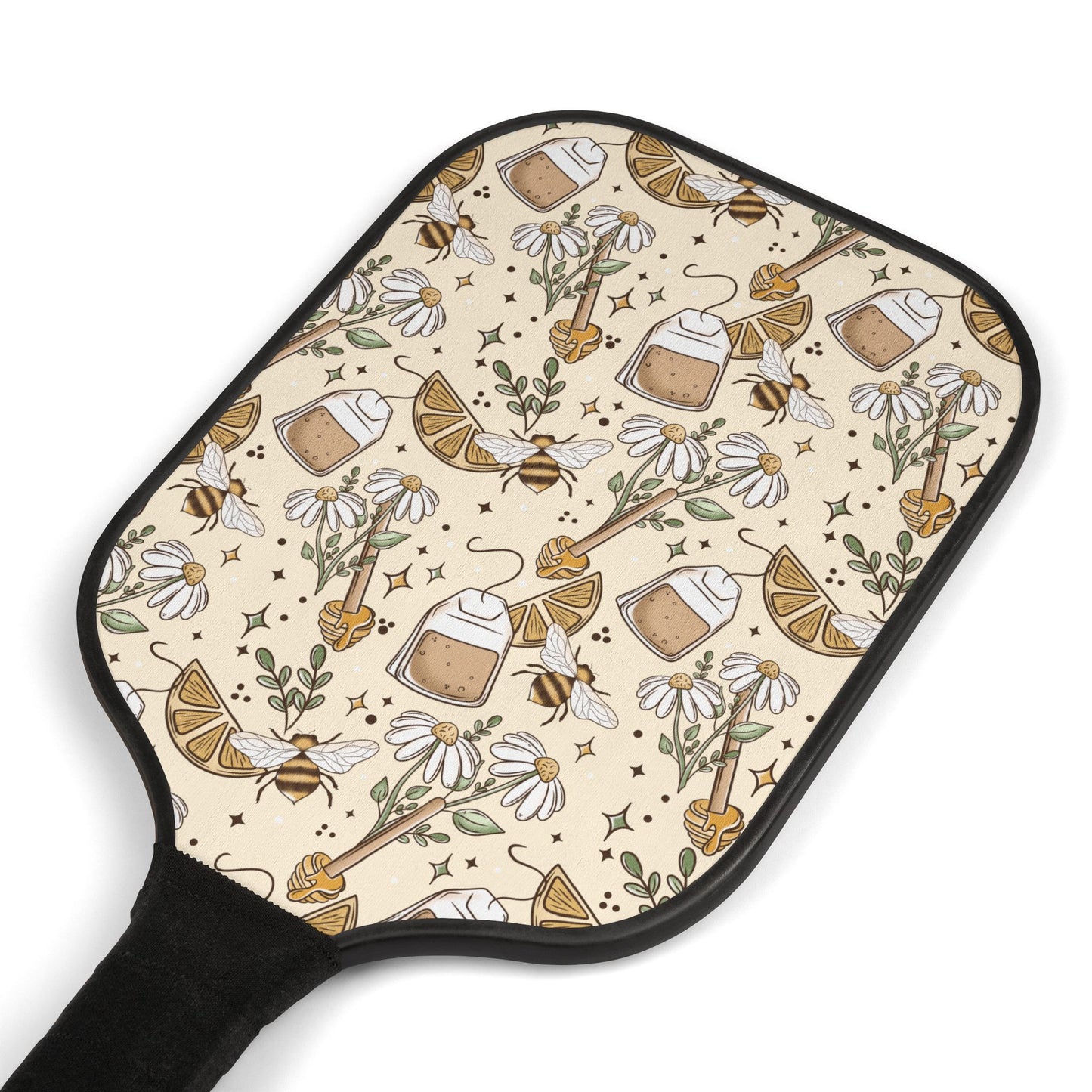 Bees and Honey Pickleball Paddle Set with Balls