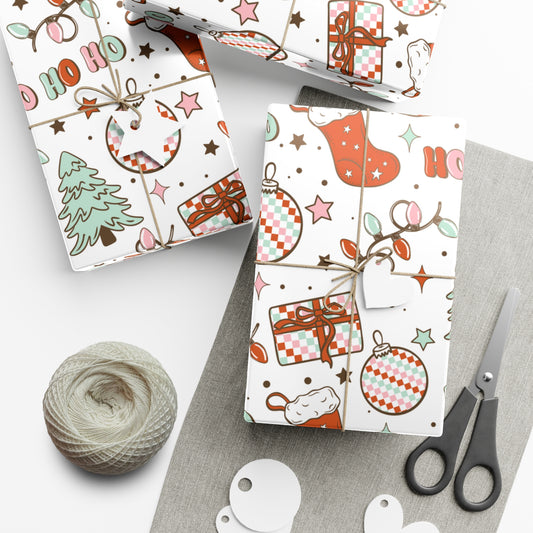 Ho Ho Ho Gift Wrap Papers