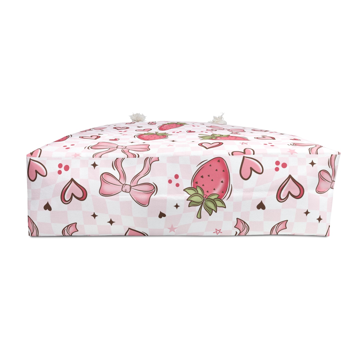 Berry Bows Weekender Bag - Eco-Friendly Travel Tote