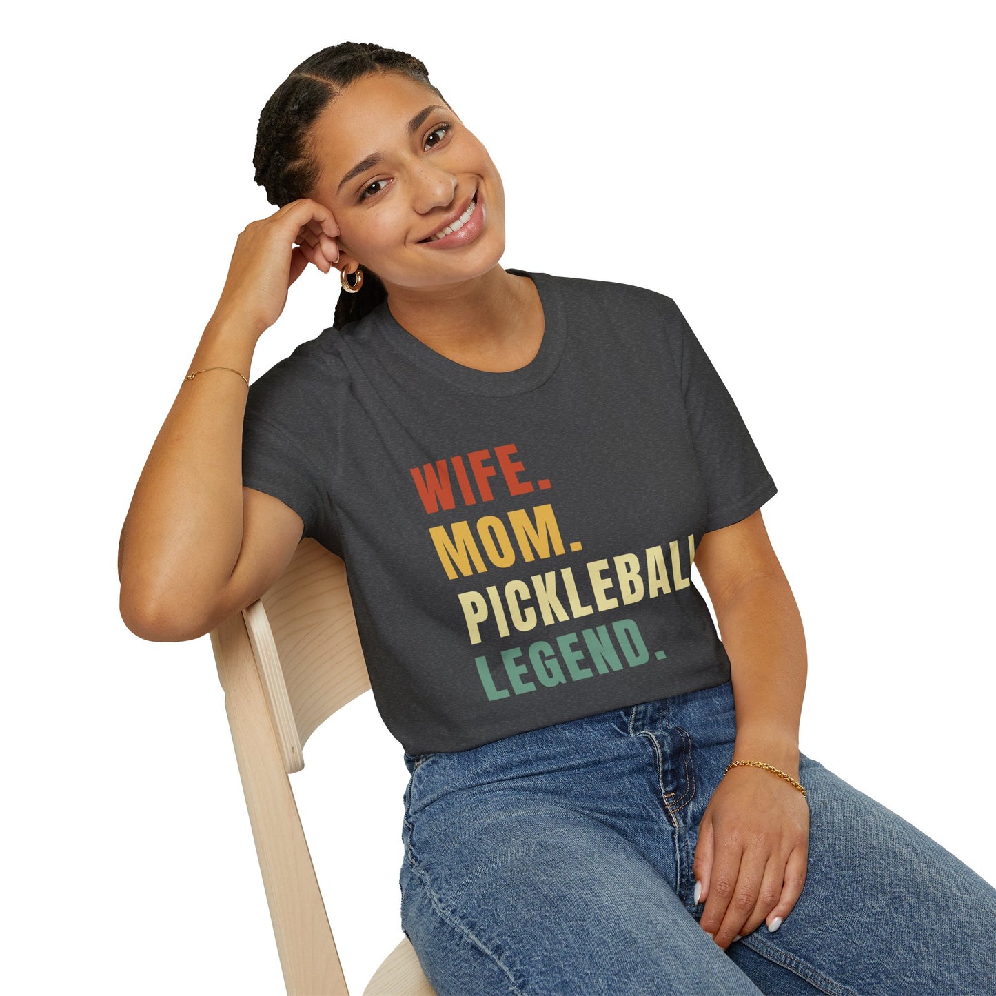 Wife. Mom. Pickleball Legend. T-Shirt