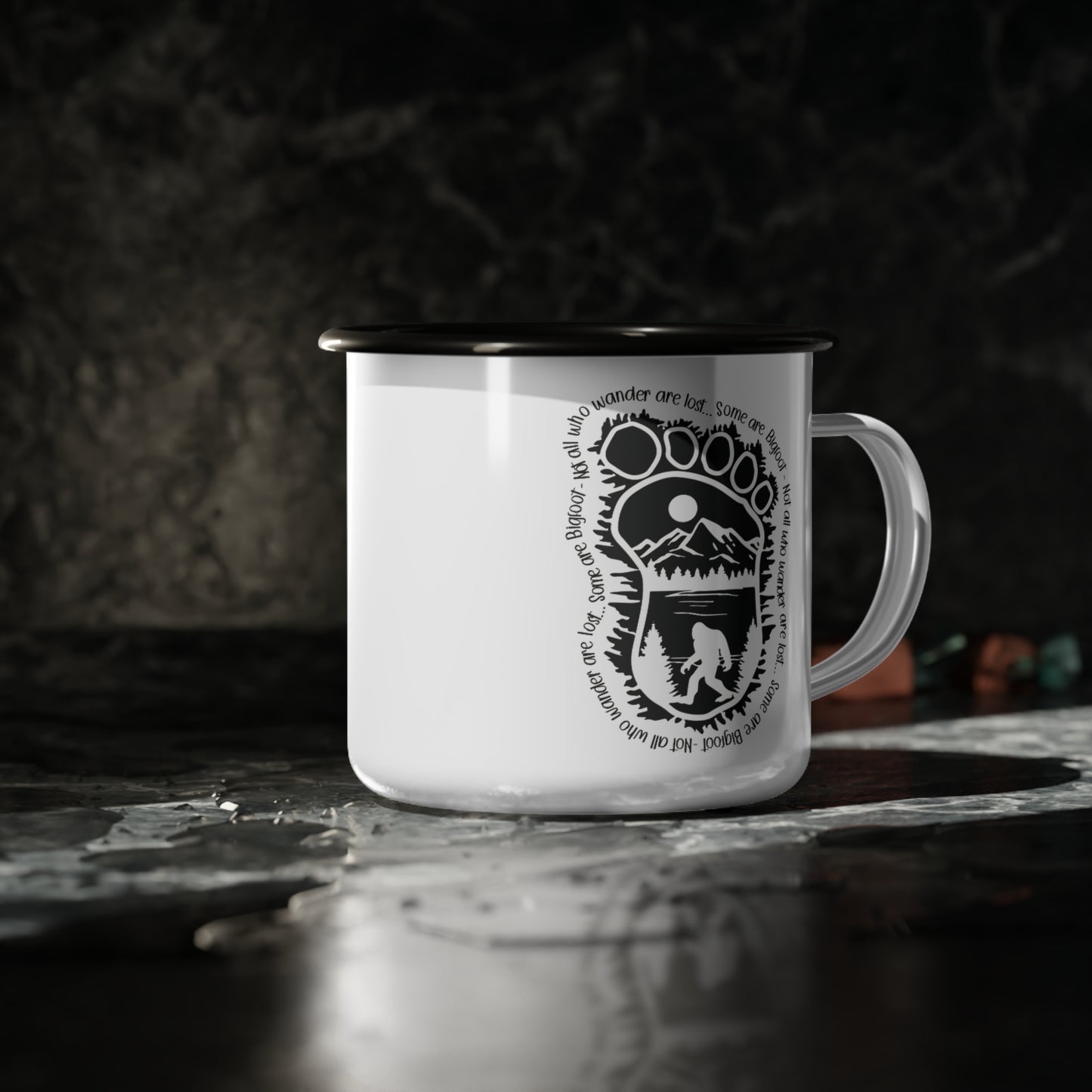 Not All Who Wander Are Lost Camping Mug