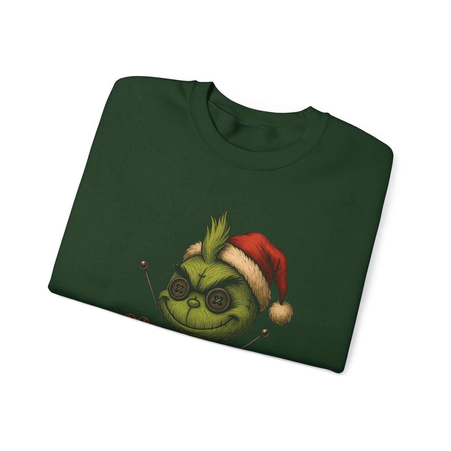 Voodoo Present Stealer Crewneck Sweatshirt, Christmas Sweatshirt, Unisex Pullover, Gift for Friends