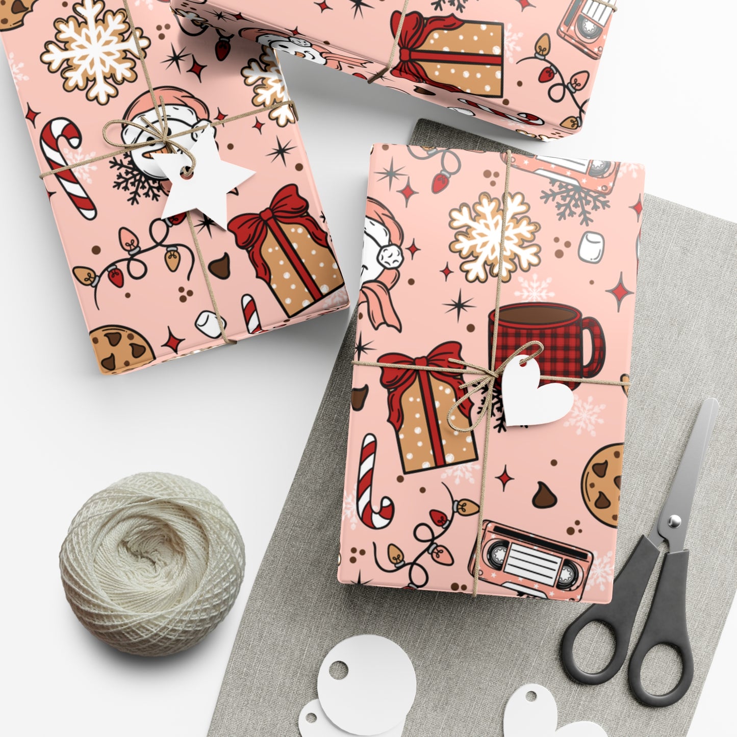 Christmas Season Gift Wrap Papers