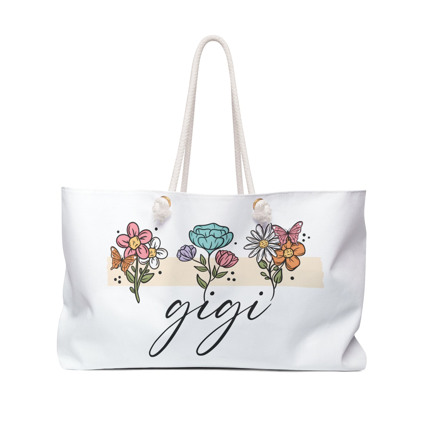 Wildflower Gigi Weekender Bag - Eco-Friendly Travel Tote
