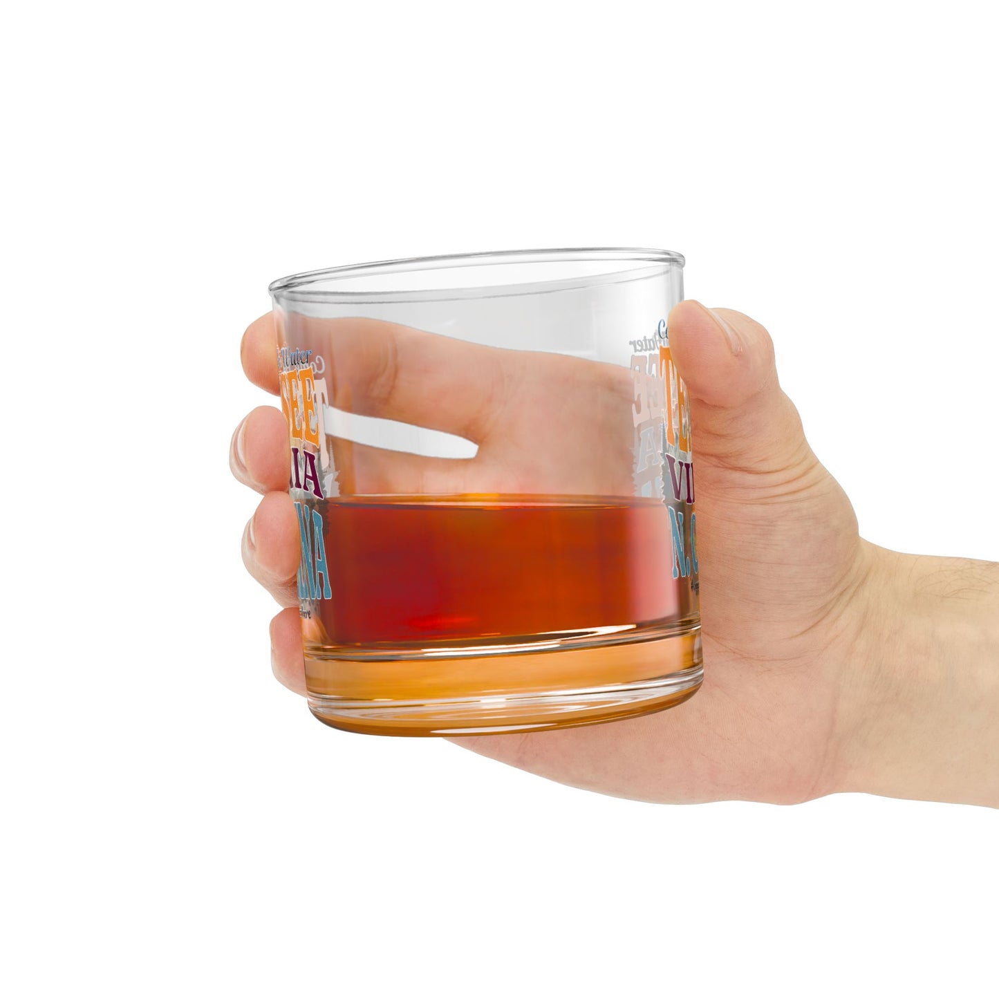 Come Hell or High Water Rocks Glass, 10oz