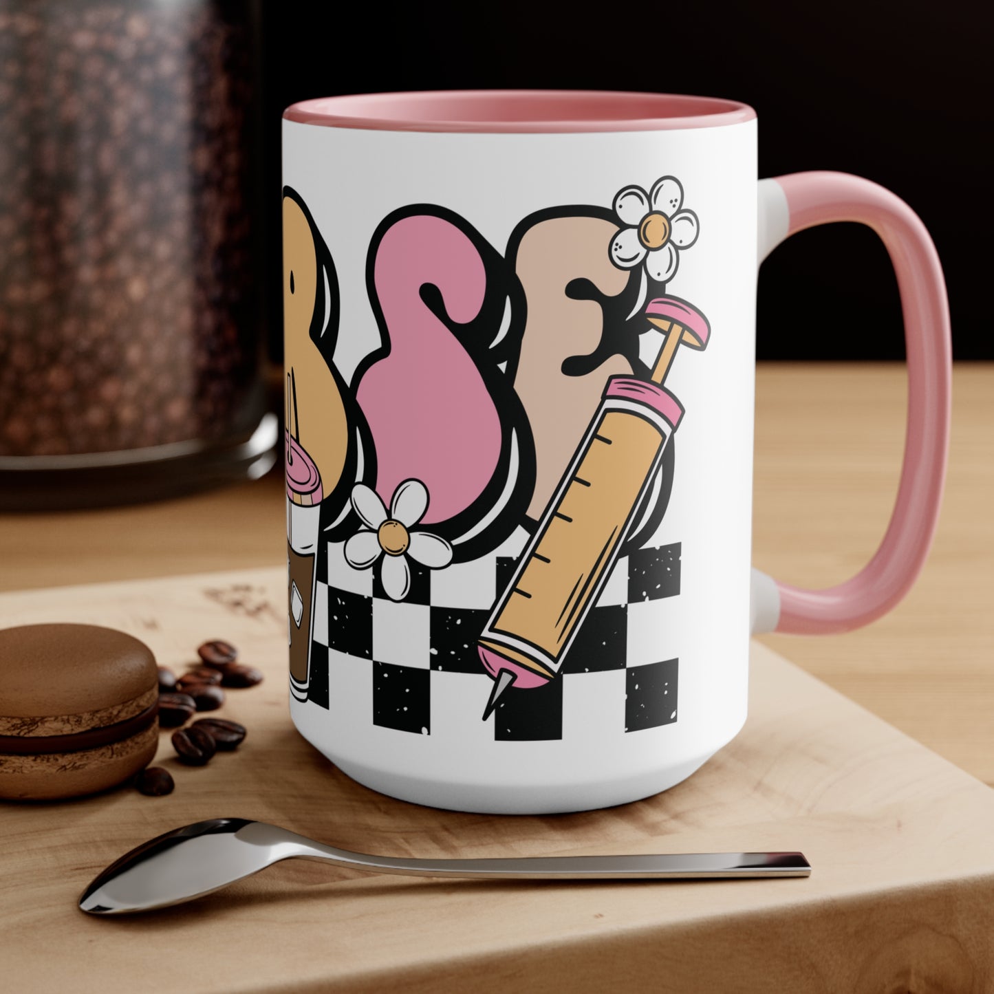 Nurse Loves Iced Coffee 15oz Mug
