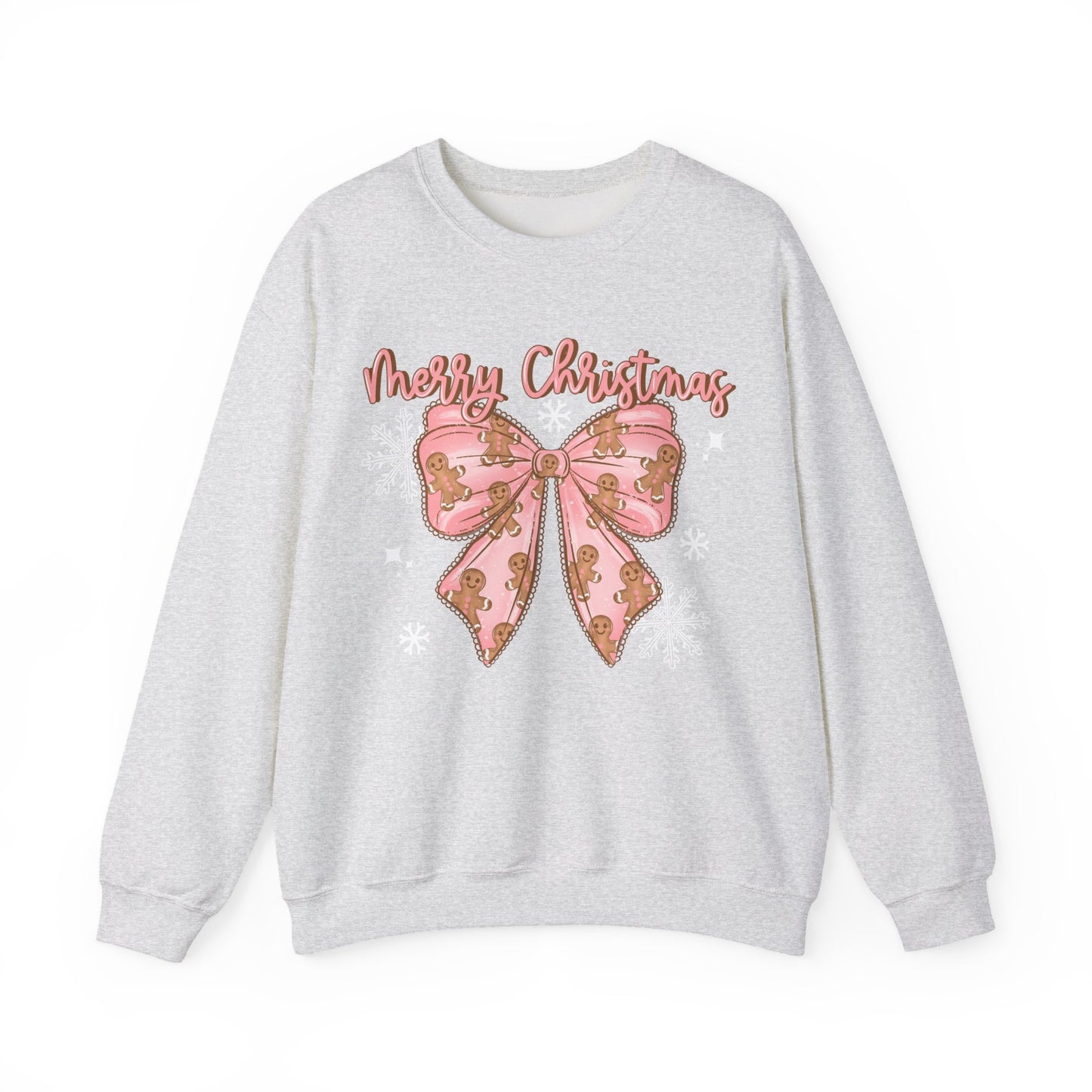 Merry Christmas Gingerbread Crewneck Sweatshirt