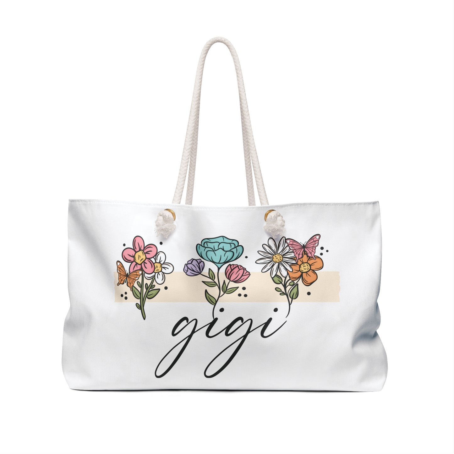 Wildflower Gigi Weekender Bag - Eco-Friendly Travel Tote