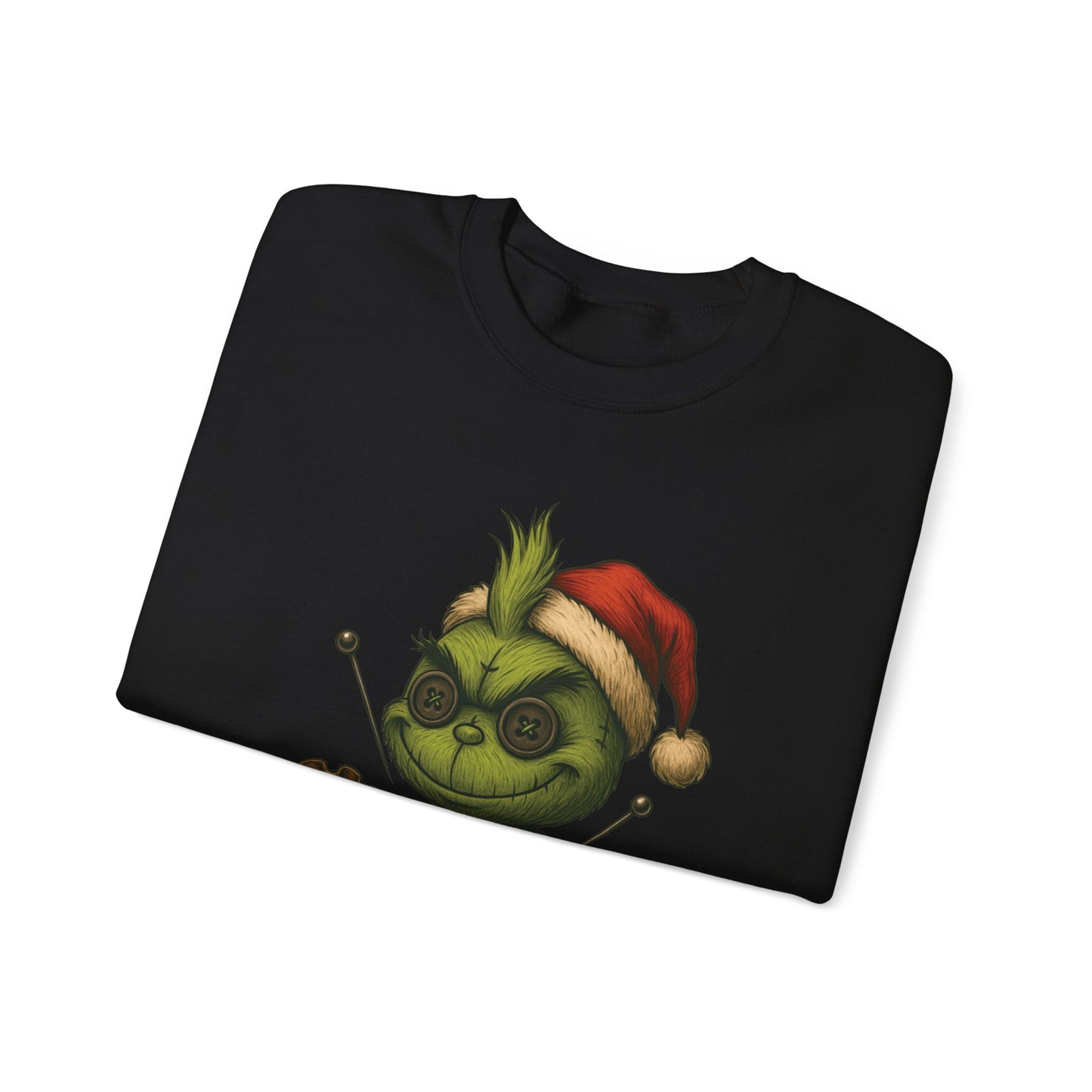 Voodoo Present Stealer Crewneck Sweatshirt, Christmas Sweatshirt, Unisex Pullover, Gift for Friends