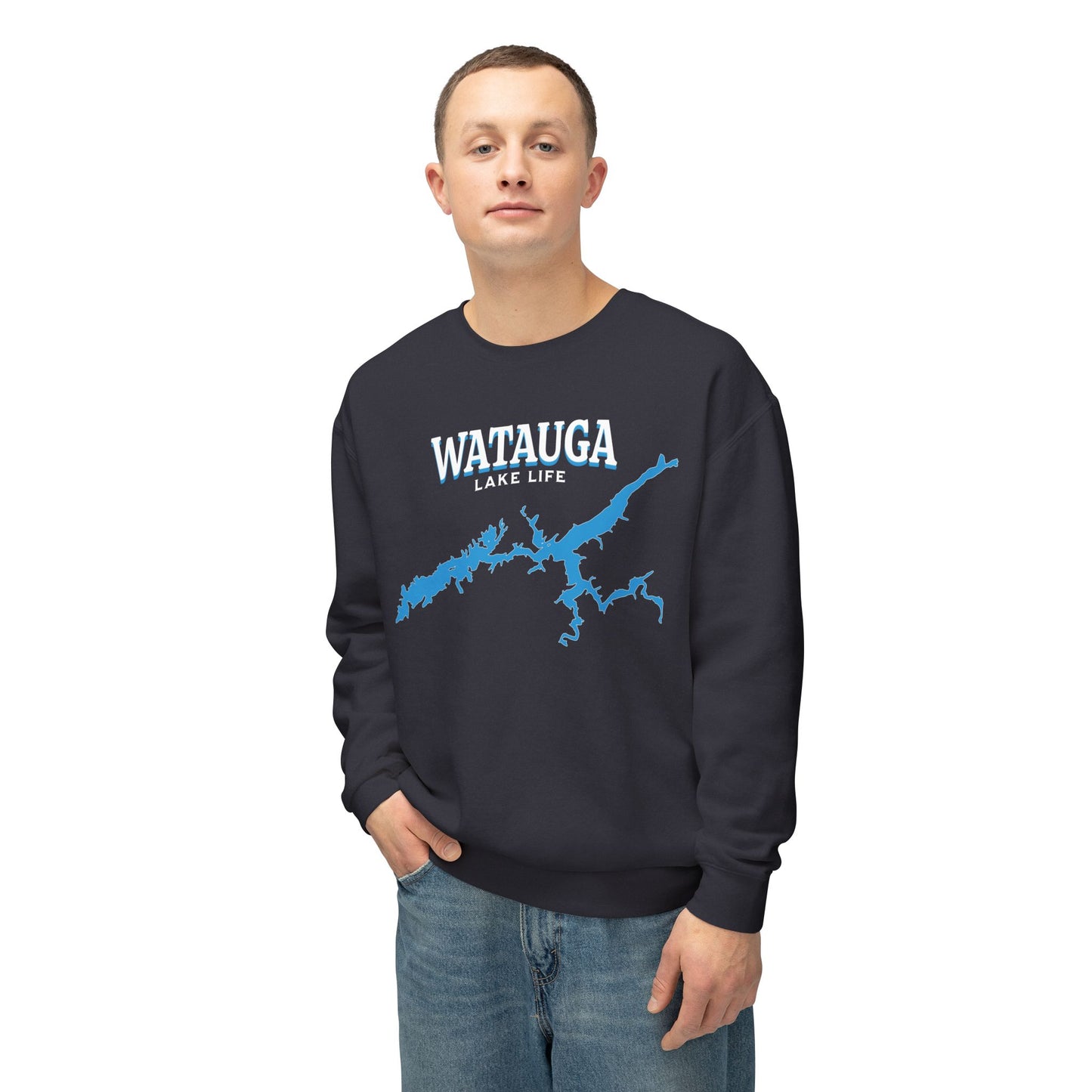 Watauga Lake Life Comfort Colors Crewneck