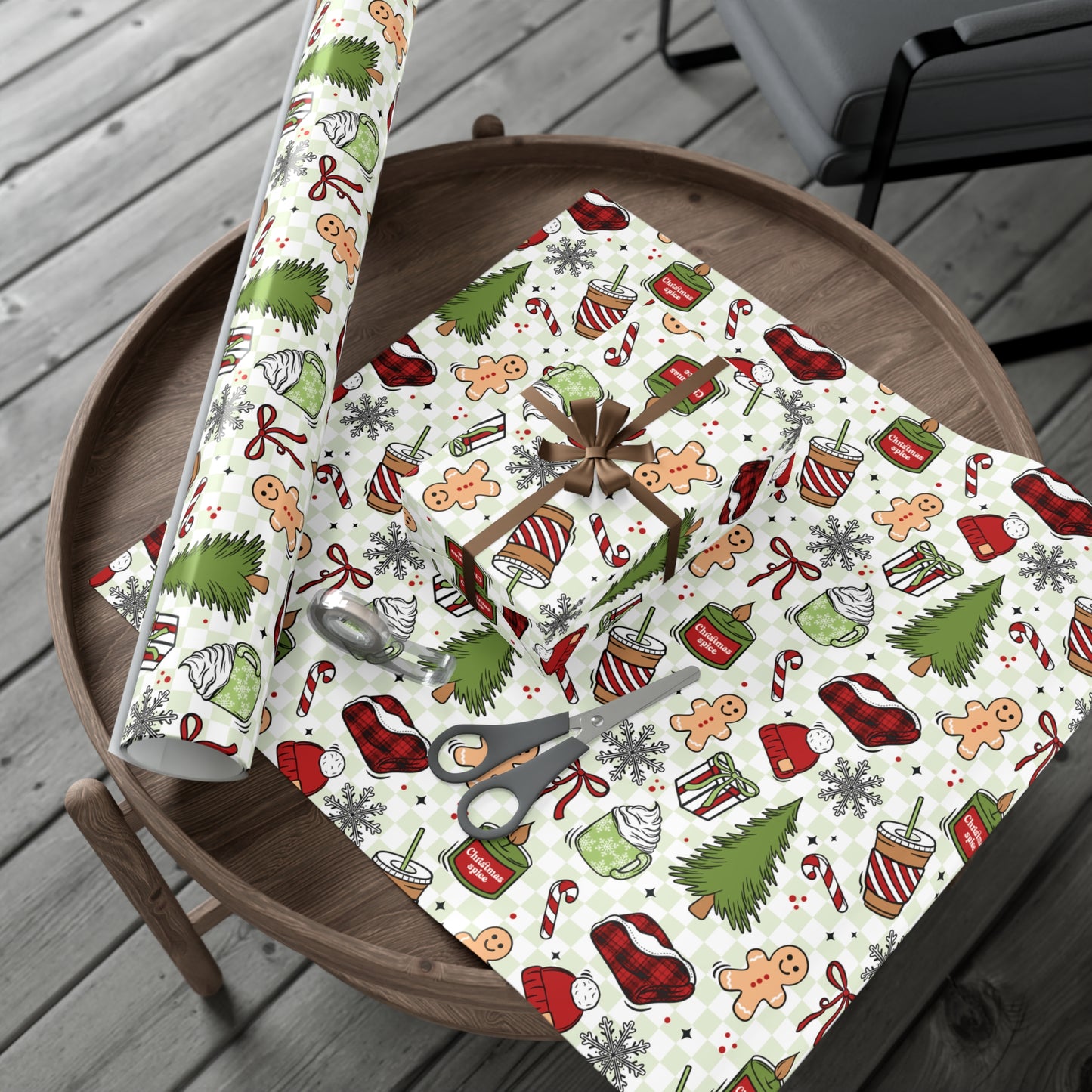 Christmas Vibes Gift Wrap Papers