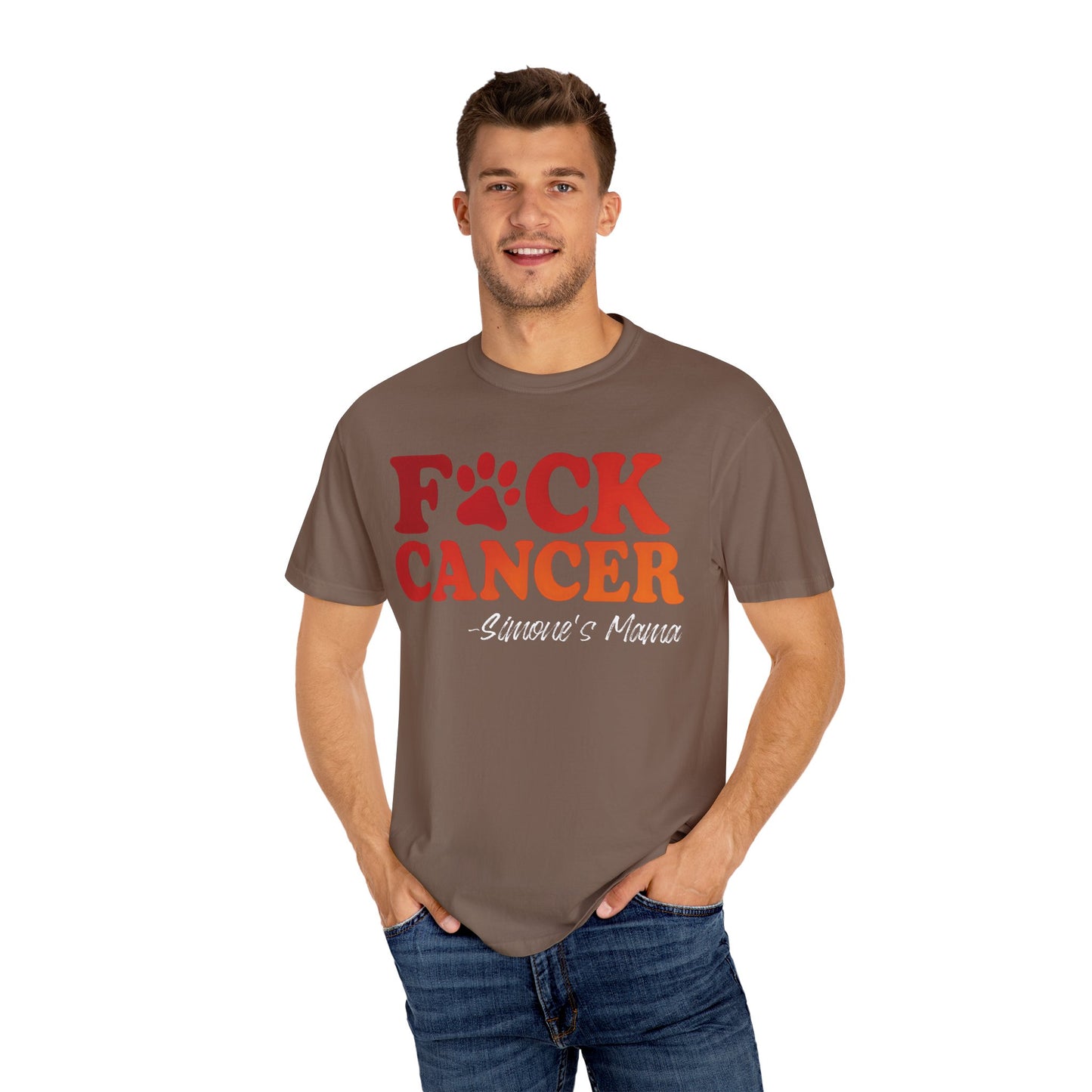 F*CK Cancer Flame T-shirt - Personalized Memorial Shirt for Your Loved Ones