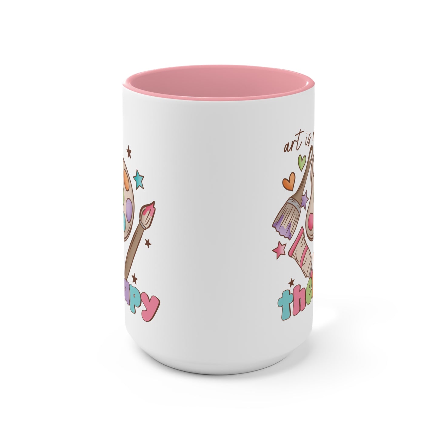 Art is my Therapy 15oz Mug