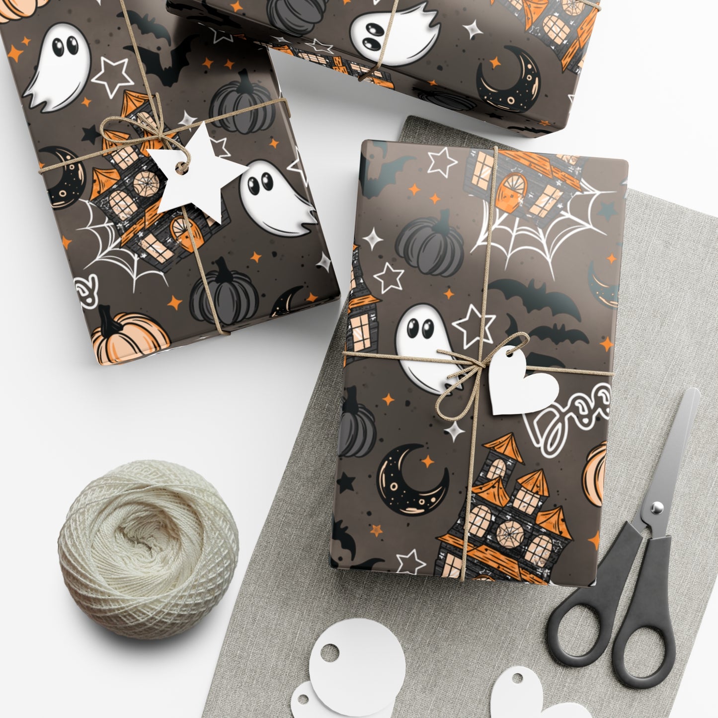 Haunted House Gift Wrap Papers