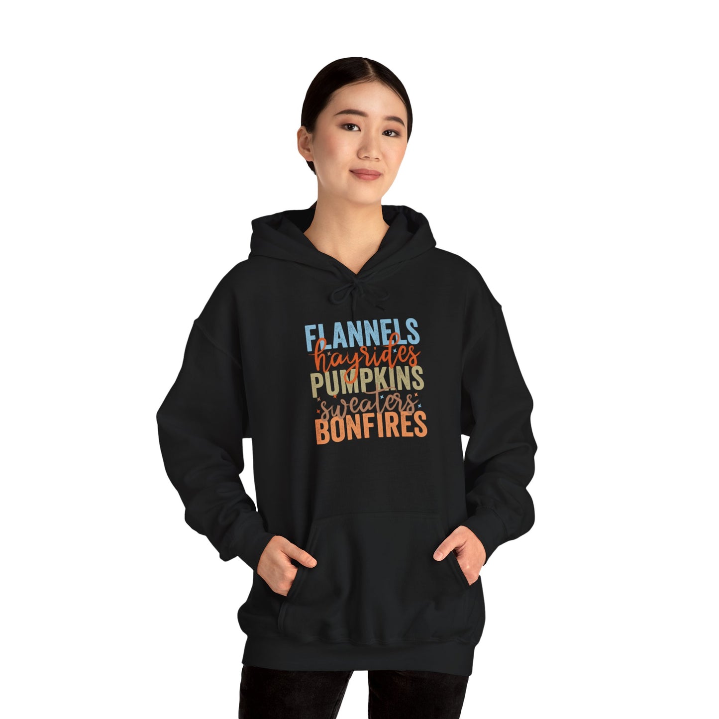 Fall Weather Hooded Sweatshirt