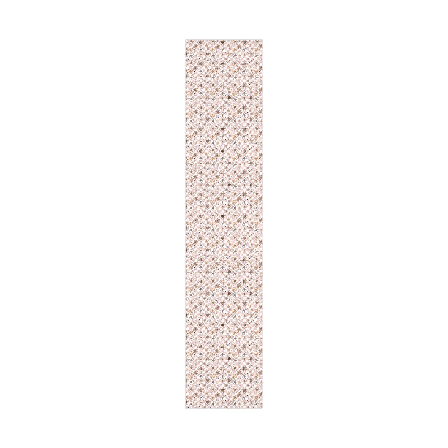 Pastel Floral Checker Gift Wrap Papers