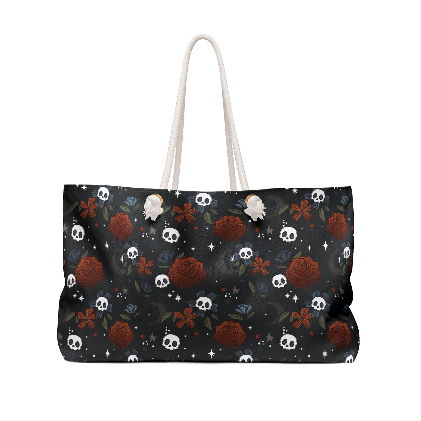Floral Moons Weekender Bag - Eco-Friendly Travel Tote
