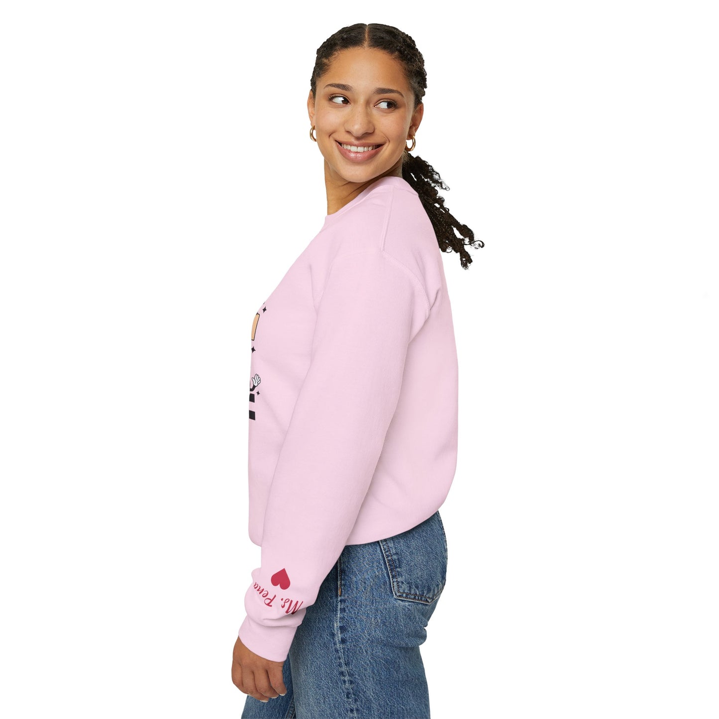 Custom Teaching Sweethearts Crewneck Sweatshirt