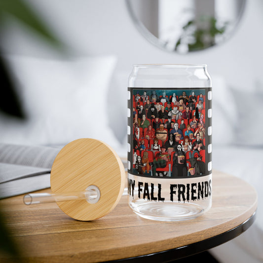 My Fall Friends Sipper Glass, 16oz