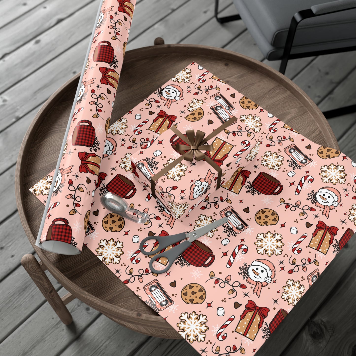 Christmas Season Gift Wrap Papers
