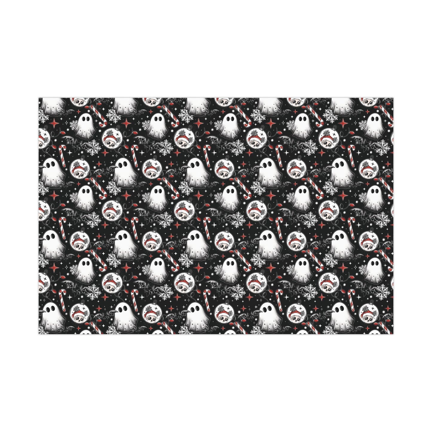 Spooky Merry Gift Wrap Papers
