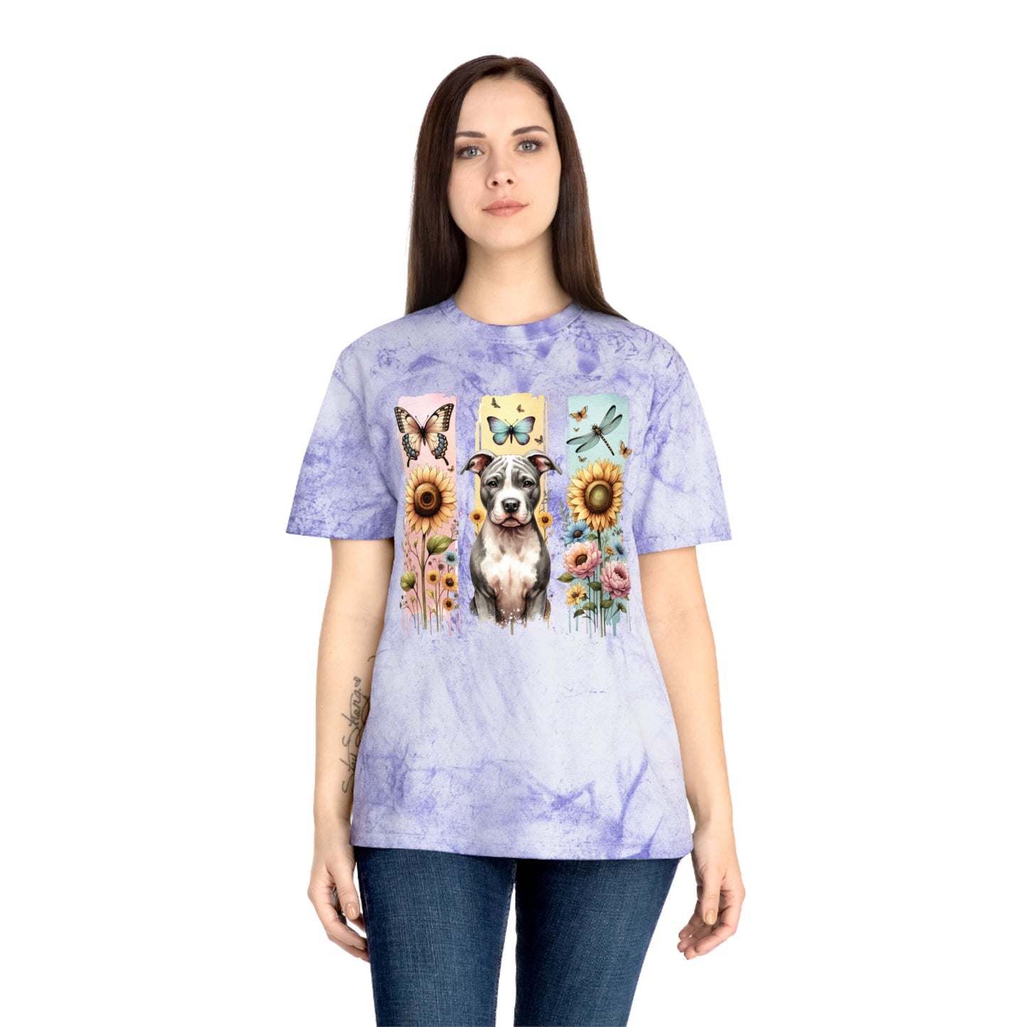 Spring Pittie Color Blast Unisex T-Shirt