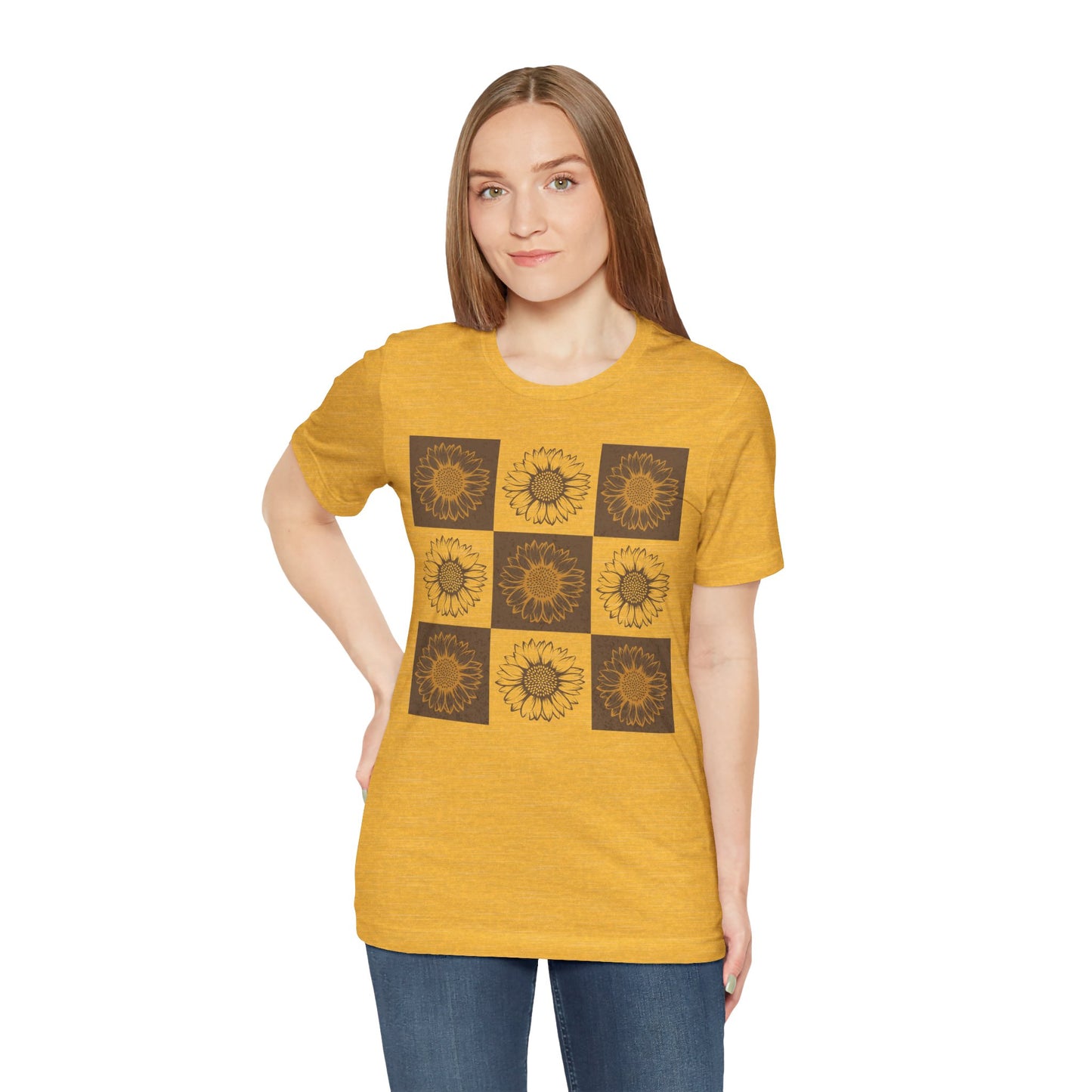 Sunflower Field Bella Canvas Tee