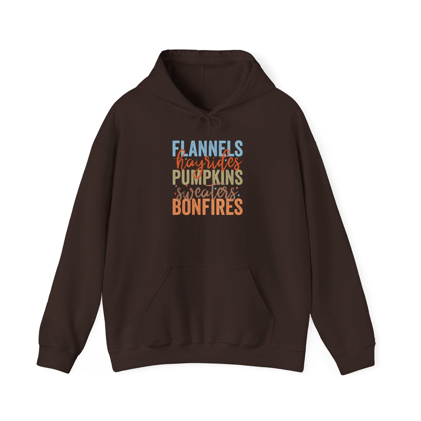 Fall Weather Hooded Sweatshirt