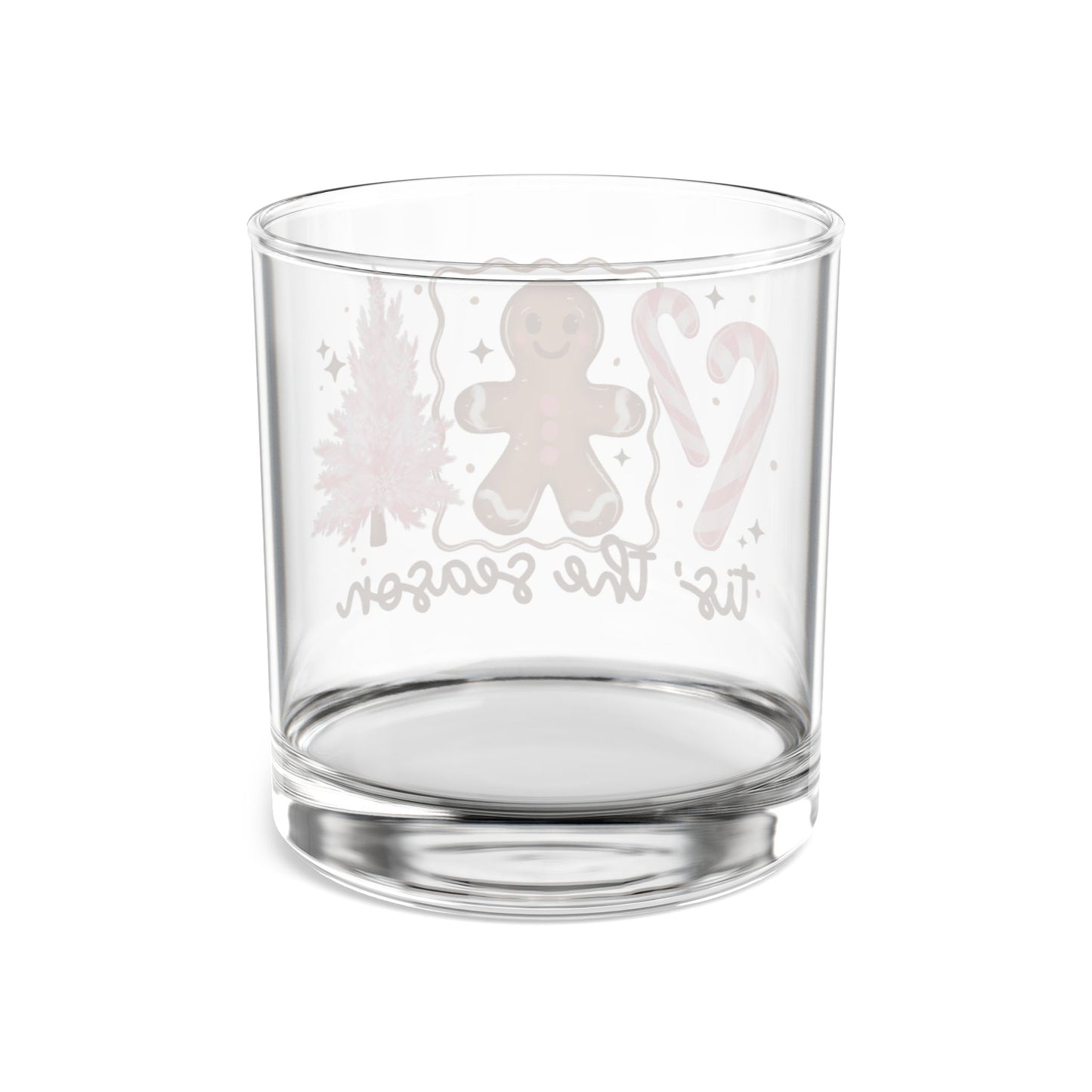 Tis the Season Rocks Glass, 10oz