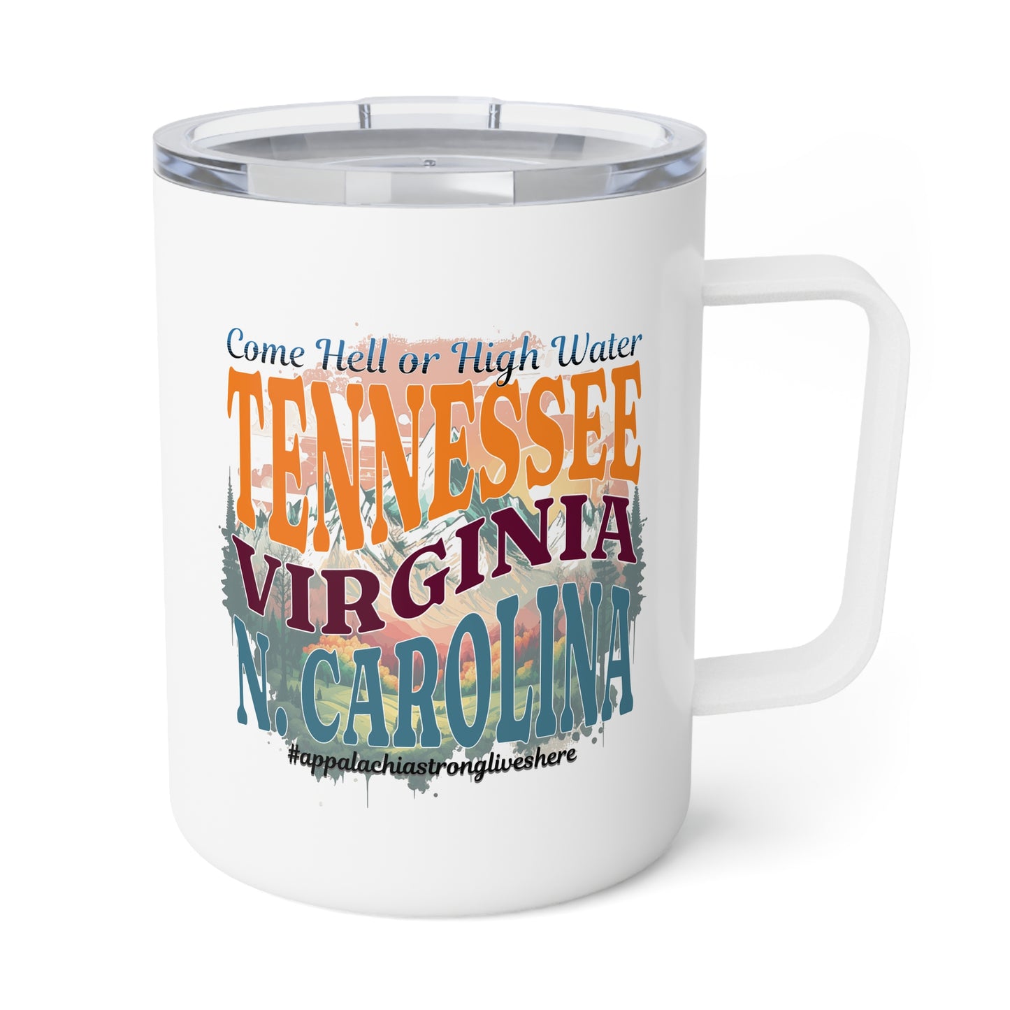 Elk Mills/Poga VFD Supporter Insulated Coffee Mug, 10oz