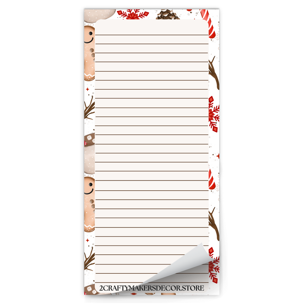 Christmas Things Solid Magnetic Notepads