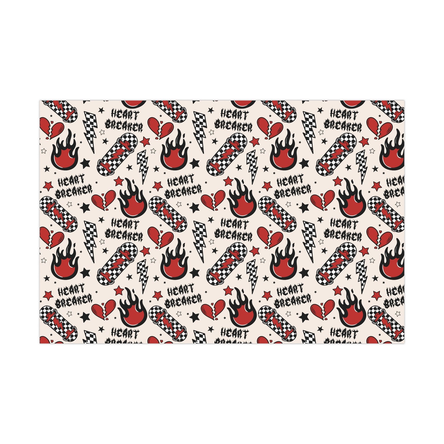 Heartbreaker Gift Wrap Papers