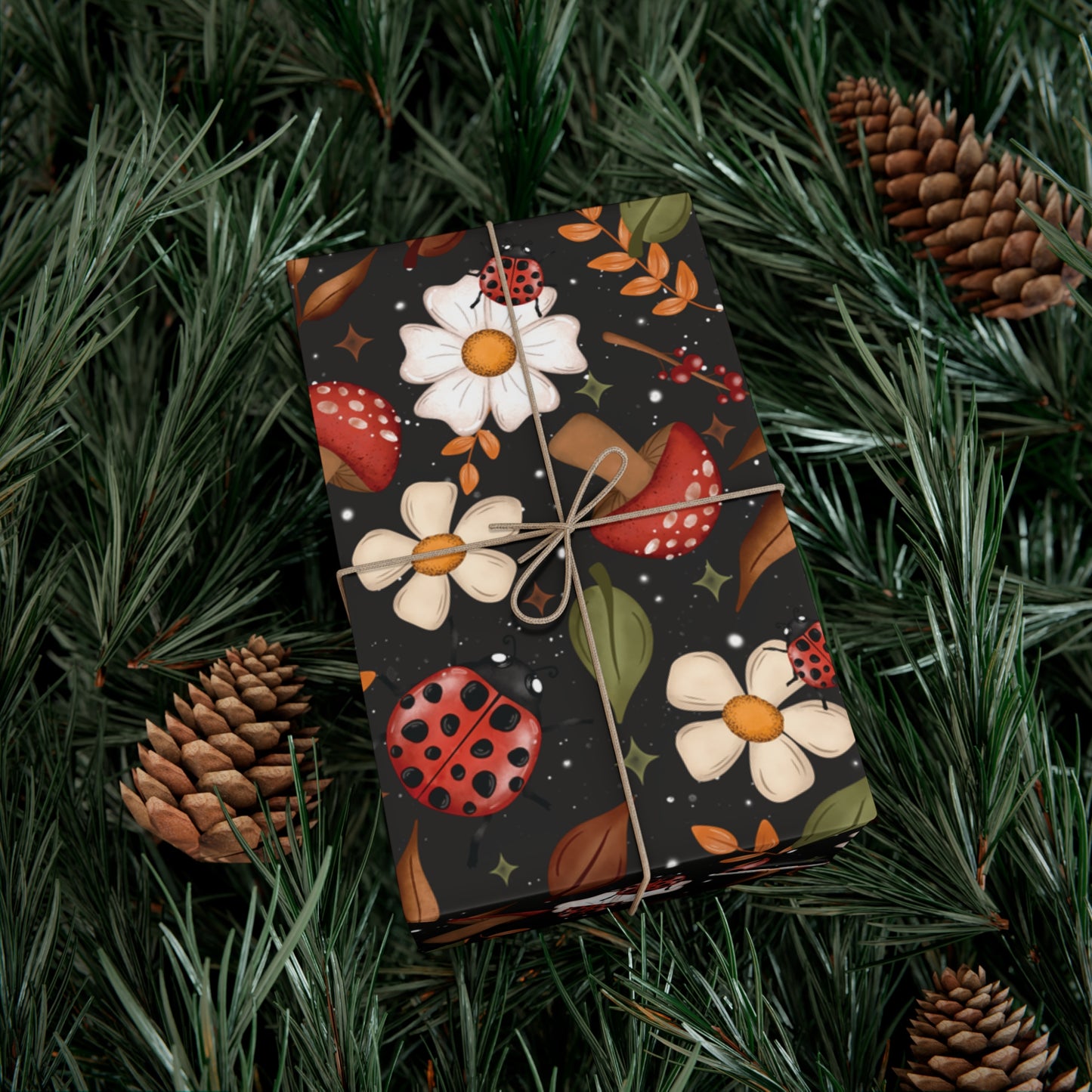 Ladybug Gift Wrap Papers